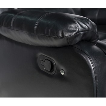 Arabella 3R+2R Manual Recliner Sofa Set in Finest Leatherette with LED Light