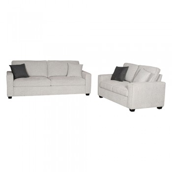Victoria 3+2 Seater Sofa Set with Premium Polyester Fabric and Pocket Spring Comfort