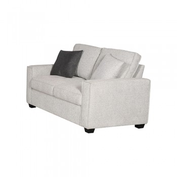 Victoria 2 Seater Sofa with Premium Polyester Fabric and Individual Pocket Springs