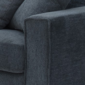 Victoria Corner Sofa Chaise with Reversible Console and Premium Fabric