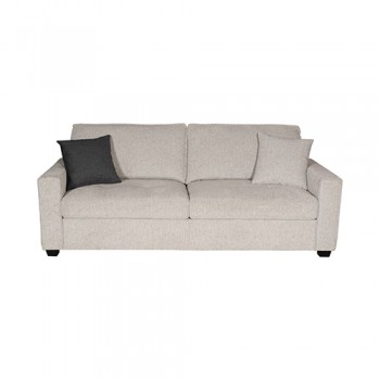 Victoria 3 Seater Sofa with Premium Polyester Fabric and Pocket Spring Support