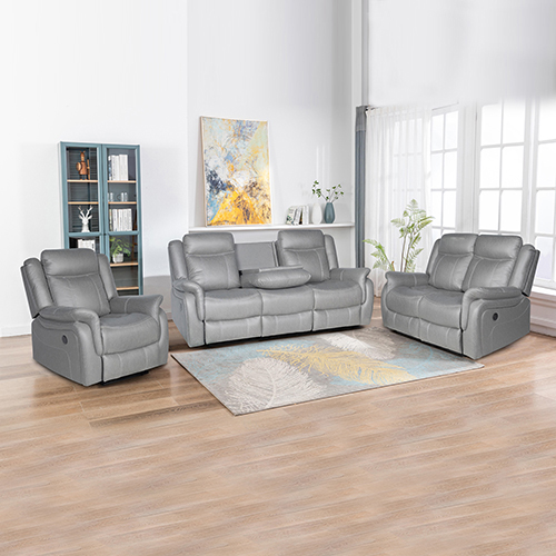 Fabric Electric Recliner Sofa Australia - Bently 3R+2R+1R Deluxe Set