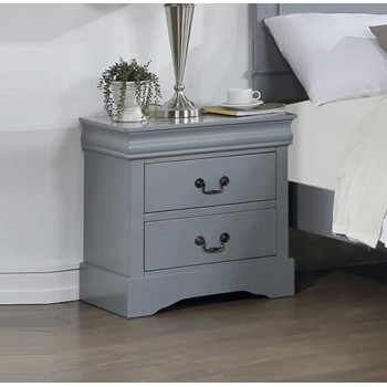 Caila Solid Wooden Multiple Colour Bedside Table with 2 Drawers