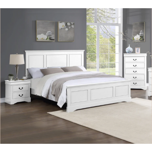Caila 4 Pcs (Tallboy) Solid Wood Bedroom Suite In Multiple Size & Colour