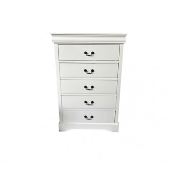 Caila 4 Pcs (Tallboy) Solid Wood Bedroom Suite In Multiple Size & Colour