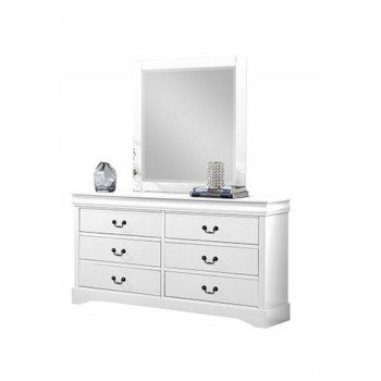 Caila 4 Pcs (Dresser) Solid Wood Bedroom Suite In Multiple Size & Colour