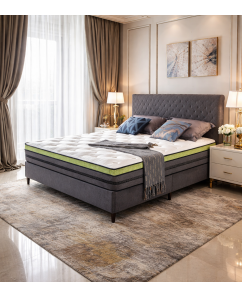 Araxa 7 Zone Bamboo Euro Top Pocket Spring Mattress