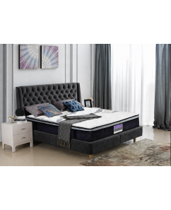 Luxury Hotel Collection Euro Top Pocket Spring Coil with Knitted Fabric Medium Firm Mattress