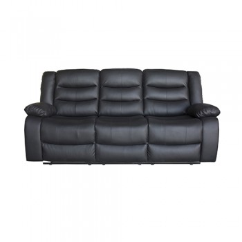 Doris 3+1+1 Recliner Sofa Suite Faux Leather Manual Multiple Color 