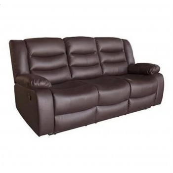Doris 3+1+1 Recliner Sofa Suite Faux Leather Manual Multiple Color 