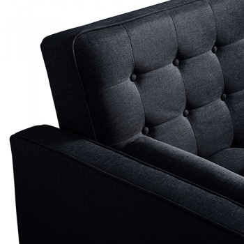 Velvet 3 Seater Sofa Bed – Luxurious Green Couch with Adjustable Click-Clack Comfort