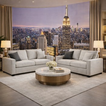 Victoria 3+2 Seater Fabric Sofa Set