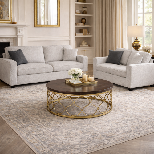 Victoria 3+2 Seater Fabric Sofa Set
